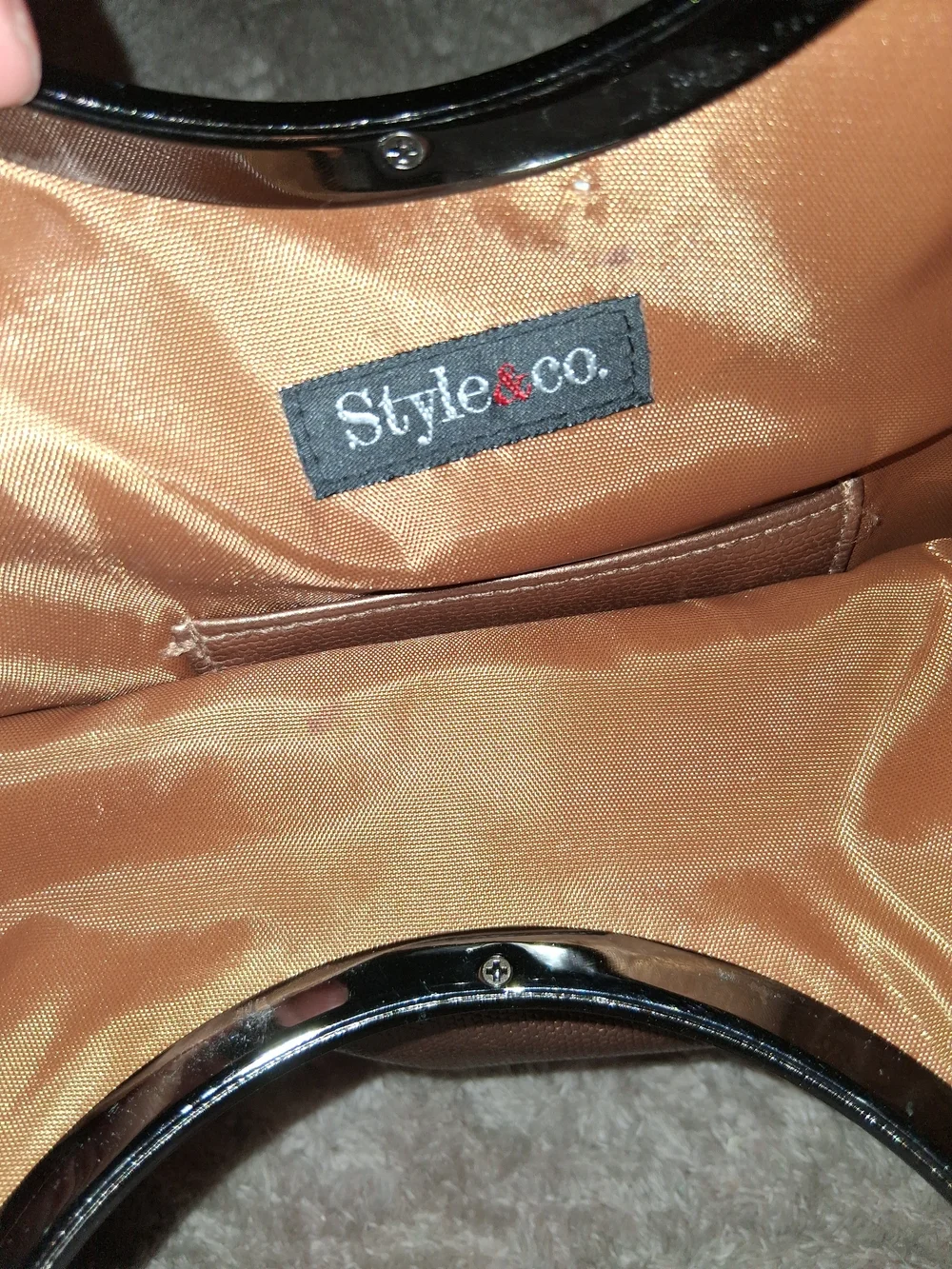 Style & Co. shiny rose